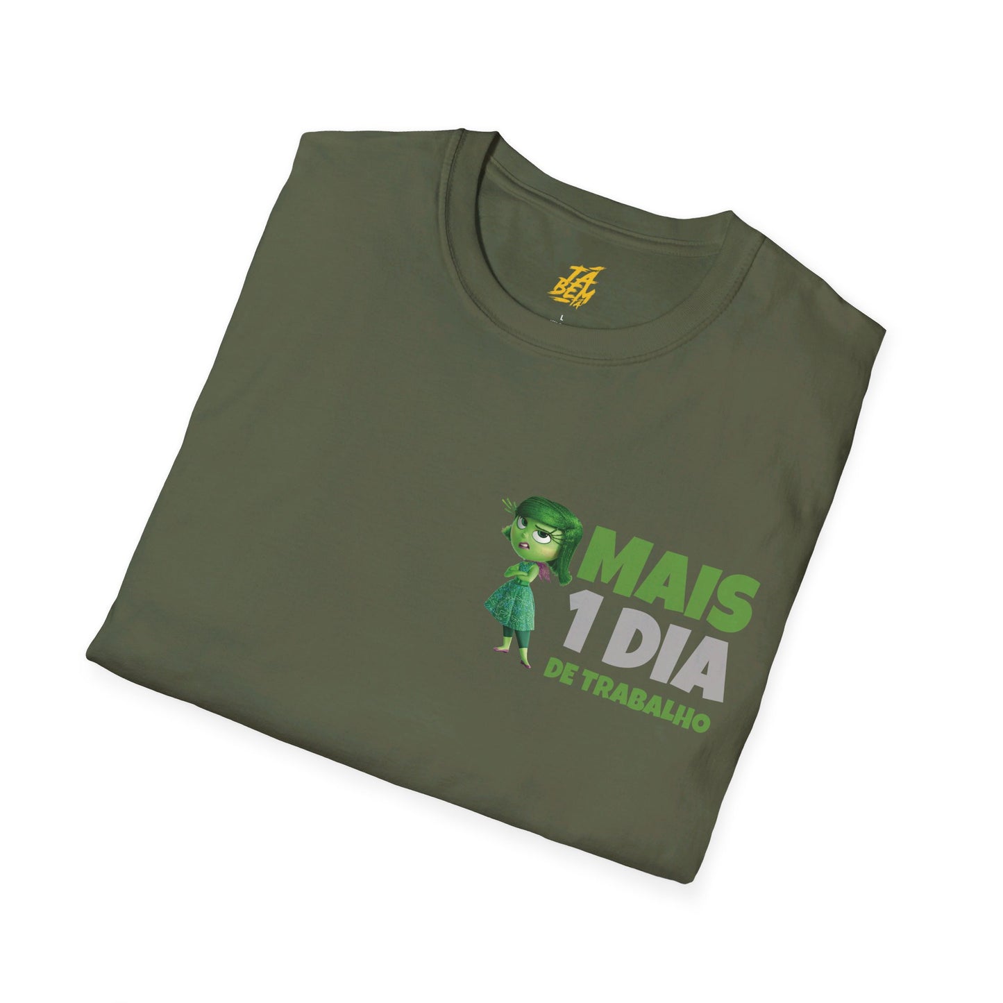 T-Shirt do Filme Divertidamente 2 - Nojinho (Mais 1 Dia de Trabalho)