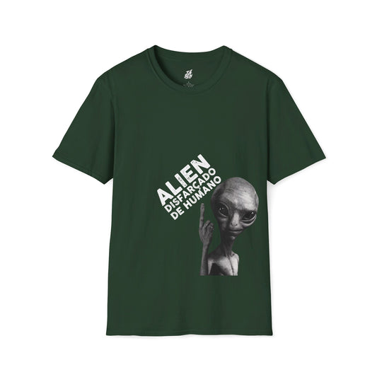 T-Shirt do Alien Disfarçado de Humano