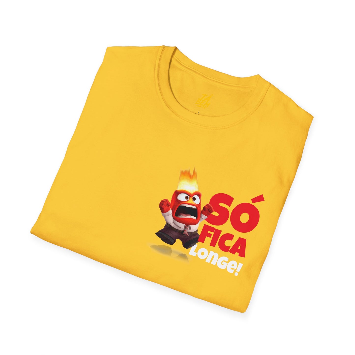 T-Shirt do Filme Divertidamente 2 - Raiva (Só Fica Longe!)