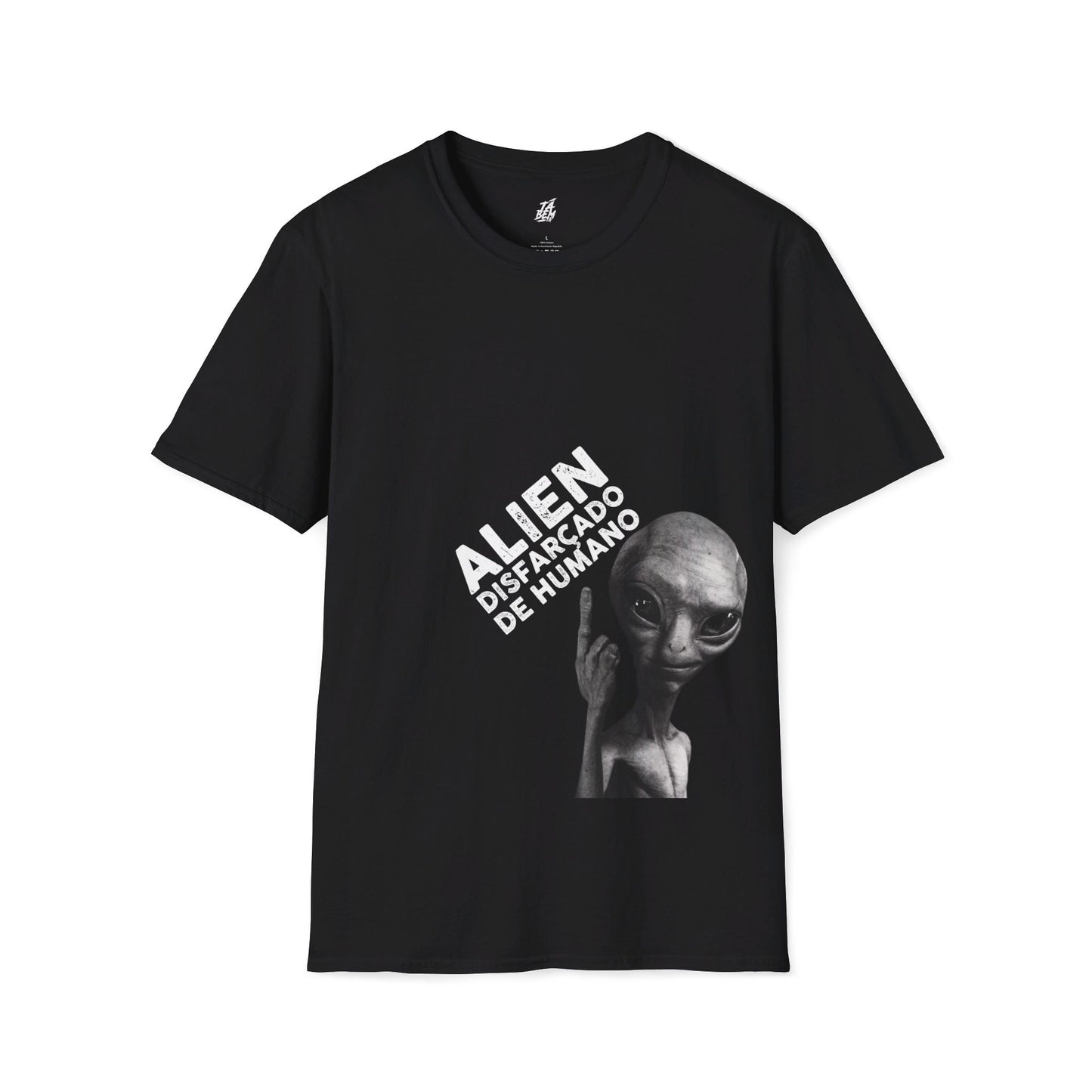T-Shirt do Alien Disfarçado de Humano
