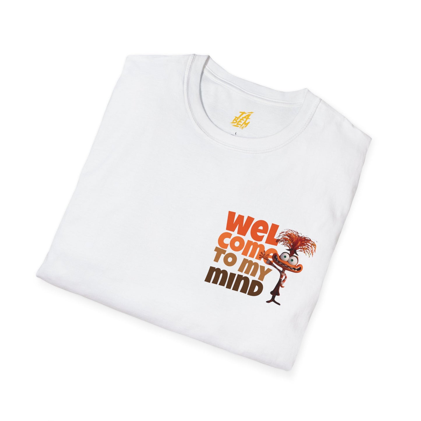 T-Shirt do Filme Divertidamente 2 - Ansiedade (Welcome To My Mind)