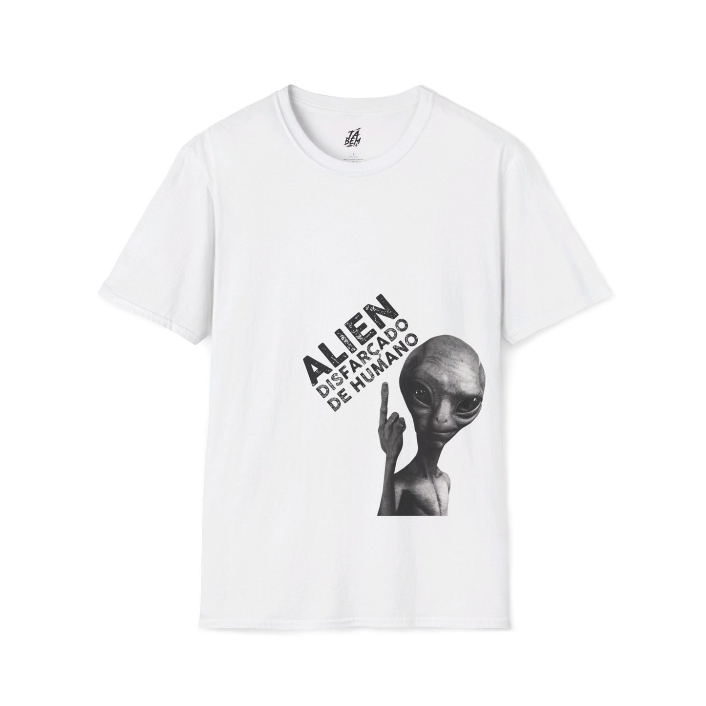 T-Shirt do Alien Disfarçado de Humano